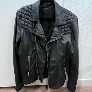 Allsaints Conroy Leather Biker Jacket